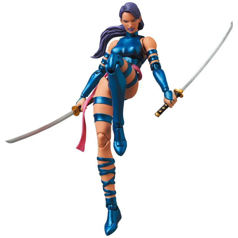 X-Men - Psylocke - Mafex No.141 - Comic Ver. - 2025 Re-release (Medicom Toy)ㅤ – Medicom Toy – ActionFigureBrasil