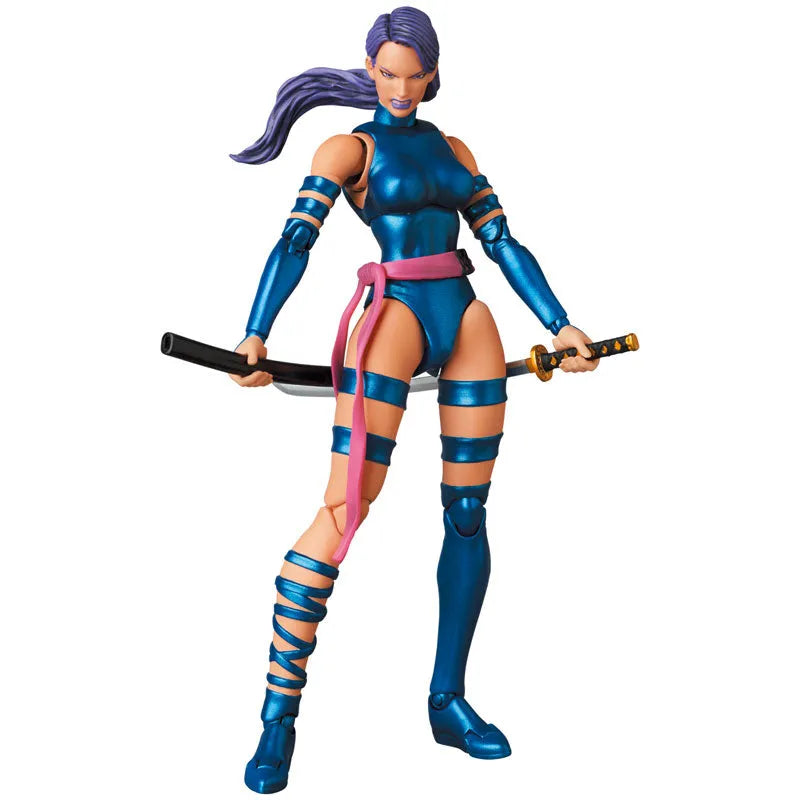 X-Men - Psylocke - Mafex No.141 - Comic Ver. - 2025 Re-release (Medicom Toy)ㅤ – Medicom Toy – ActionFigureBrasil