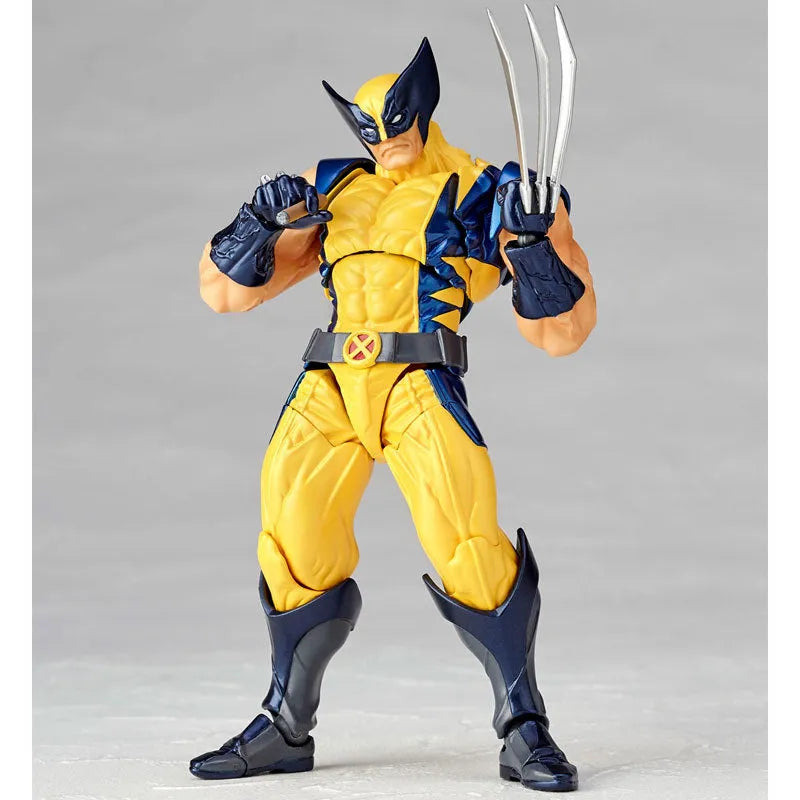 X-Men - Wolverine - Amazing Yamaguchi No.005 - Revoltech (Kaiyodo)ㅤ – Kaiyodo – ActionFigureBrasil