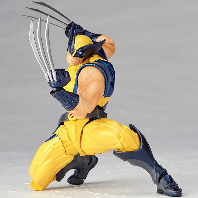 X-Men - Wolverine - Amazing Yamaguchi No.005 - Revoltech (Kaiyodo)ㅤ – Kaiyodo – ActionFigureBrasil