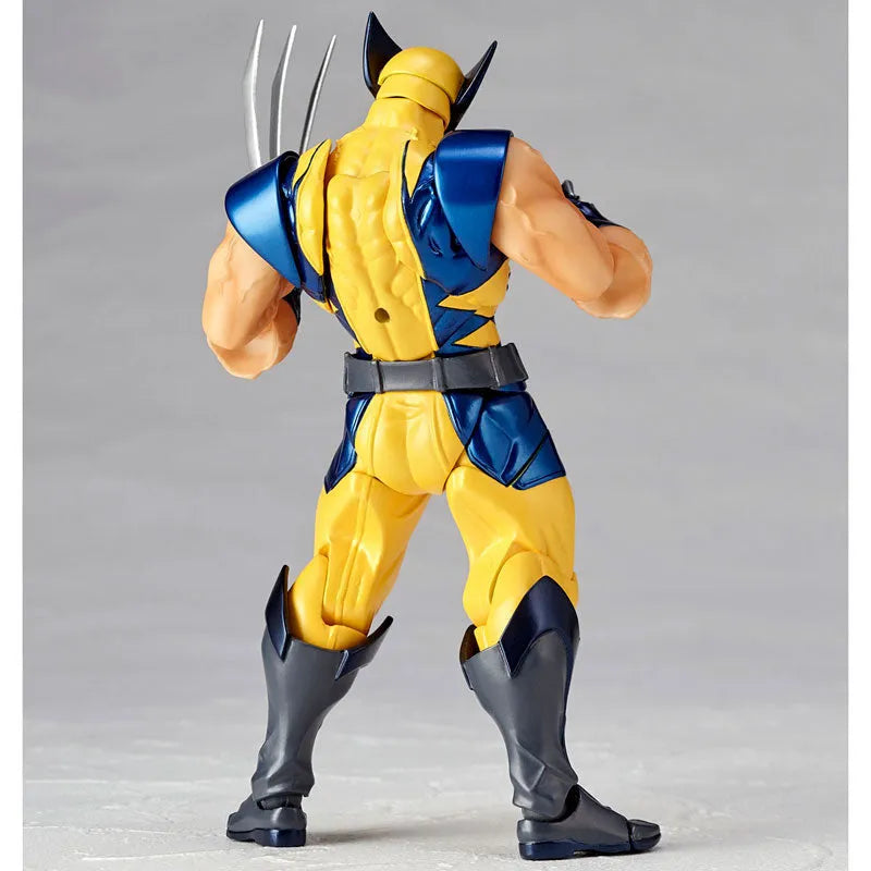 X-Men - Wolverine - Amazing Yamaguchi No.005 - Revoltech Re-release (Kaiyodo)ㅤ – Kaiyodo – ActionFigureBrasil