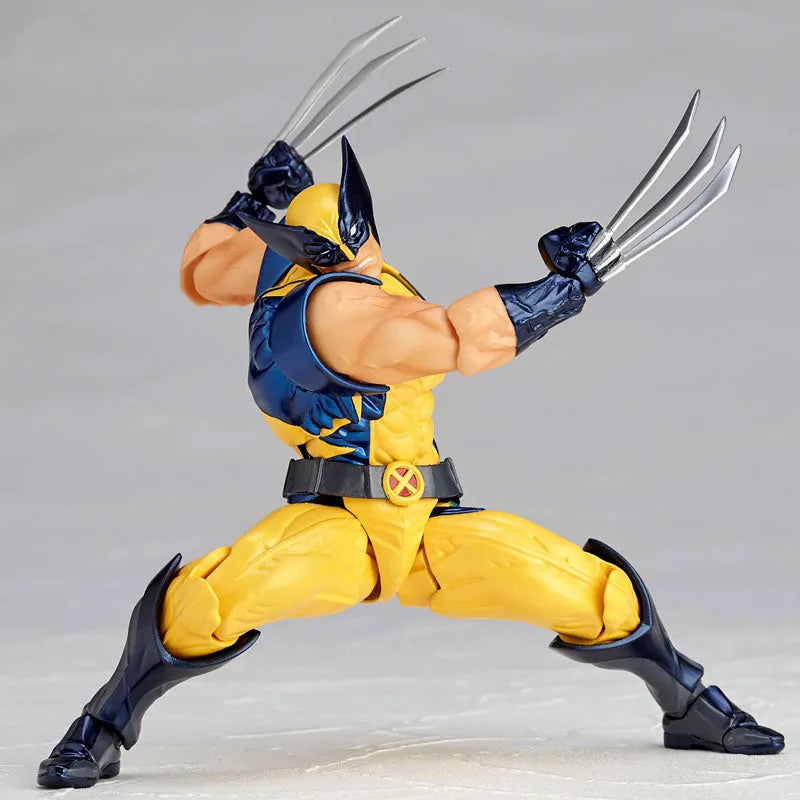 X-Men - Wolverine - Amazing Yamaguchi No.005 - Revoltech Re-release (Kaiyodo)ㅤ – Kaiyodo – ActionFigureBrasil