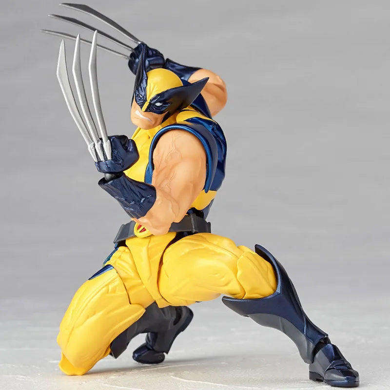 X-Men - Wolverine - Amazing Yamaguchi No.005 - Revoltech Re-release (Kaiyodo)ㅤ – Kaiyodo – ActionFigureBrasil