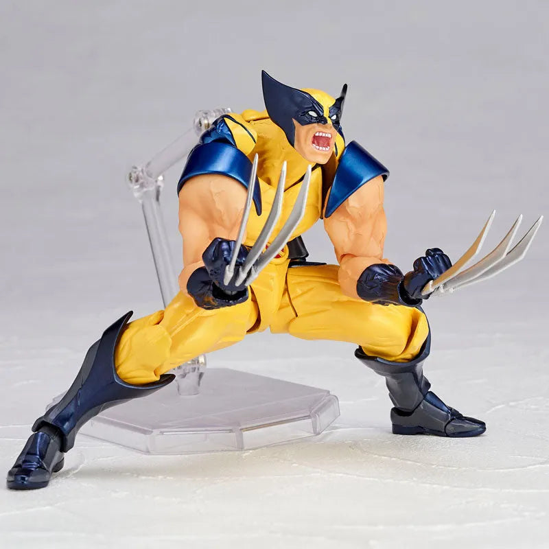 X-Men - Wolverine - Amazing Yamaguchi No.005 - Revoltech Re-release (Kaiyodo)ㅤ – Kaiyodo – ActionFigureBrasil