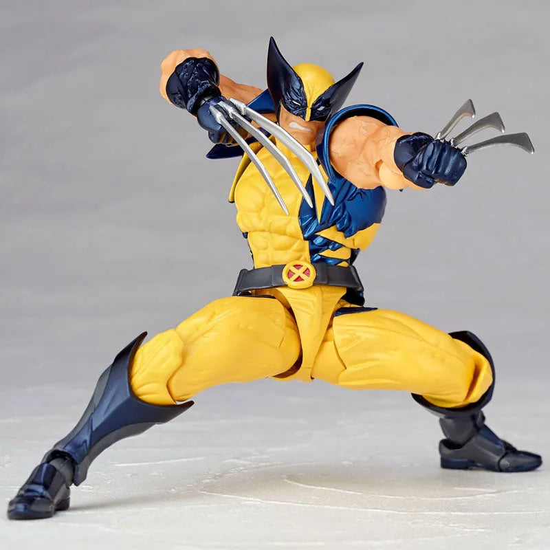 X-Men - Wolverine - Amazing Yamaguchi No.005 - Revoltech Re-release (Kaiyodo)ㅤ – Kaiyodo – ActionFigureBrasil