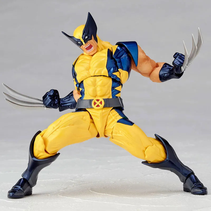 X-Men - Wolverine - Amazing Yamaguchi No.005 - Revoltech Re-release (Kaiyodo)ㅤ – Kaiyodo – ActionFigureBrasil