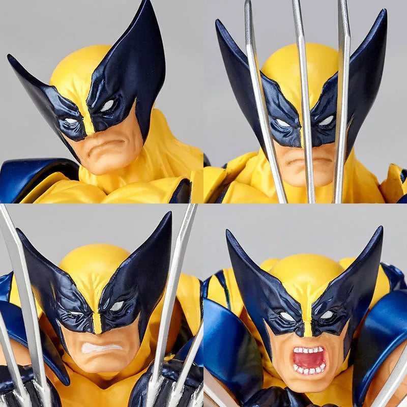 X-Men - Wolverine - Amazing Yamaguchi No.005 - Revoltech Re-release (Kaiyodo)ㅤ – Kaiyodo – ActionFigureBrasil