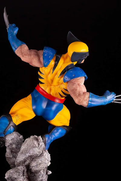 X-Men - Wolverine - Fine Art Statue - 1/6 (Kotobukiya)ㅤ – Kotobukiya – ActionFigureBrasil — ângulo diferente