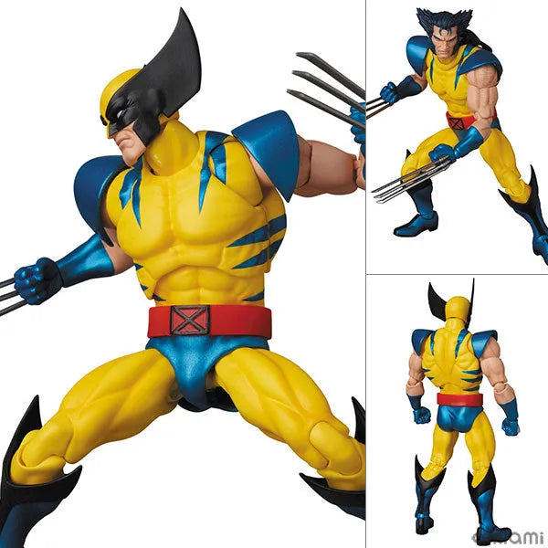 X-Men - Wolverine - Mafex No.096 - Comic Ver. (Medicom Toy)ㅤ – Medicom Toy – ActionFigureBrasil
