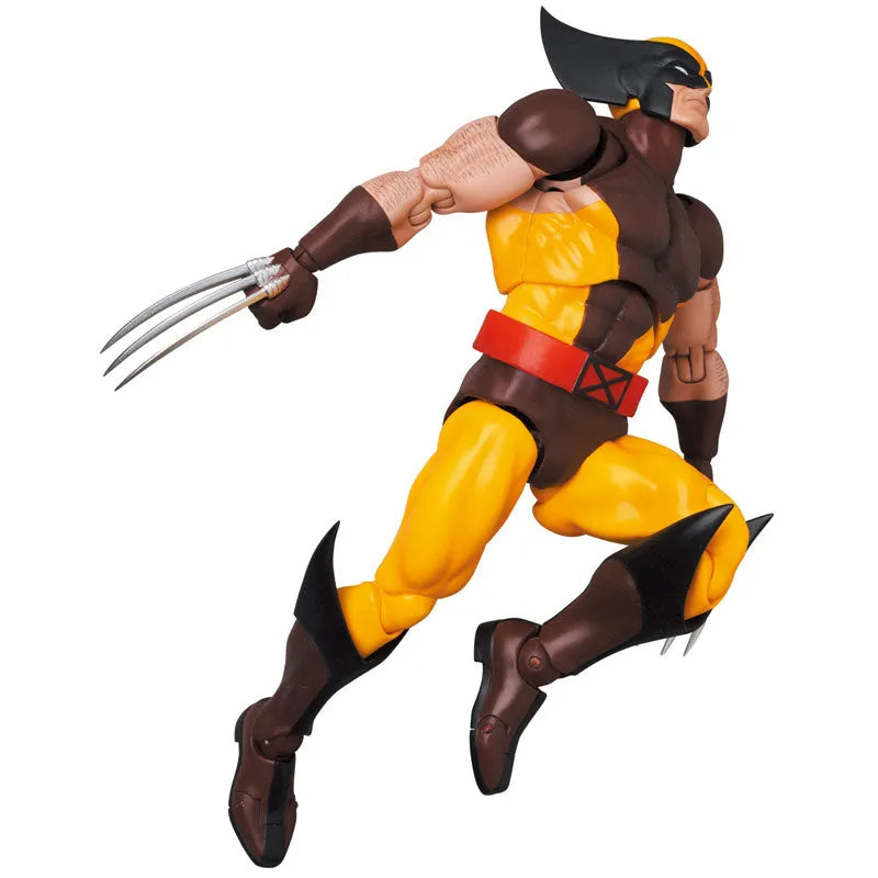 X-Men - Wolverine - Mafex No.138 - Brown Comic Ver. - 2025 Re-release (Medicom Toy)ㅤ – Medicom Toy – ActionFigureBrasil