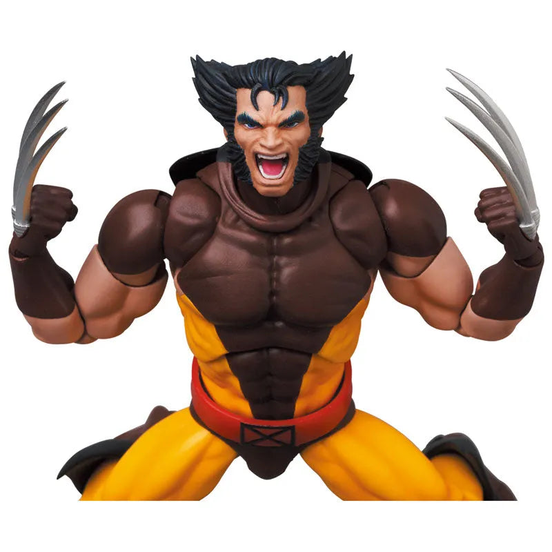 X-Men - Wolverine - Mafex No.138 - Brown Comic Ver. - 2025 Re-release (Medicom Toy)ㅤ – Medicom Toy – ActionFigureBrasil