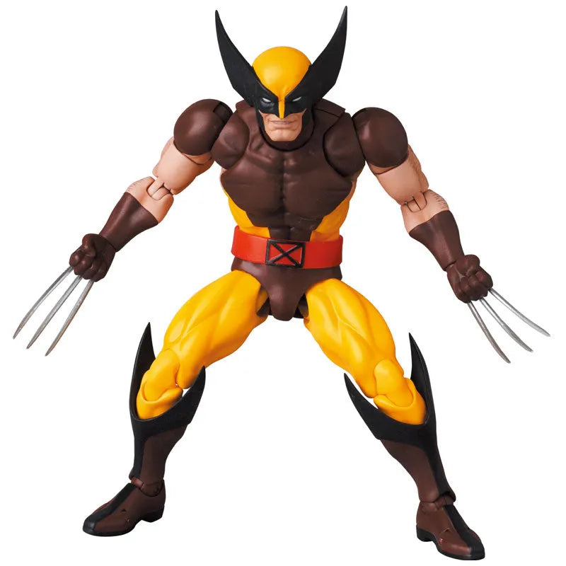 X-Men - Wolverine - Mafex No.138 - Brown Comic Ver. - 2025 Re-release (Medicom Toy)ㅤ – Medicom Toy – ActionFigureBrasil