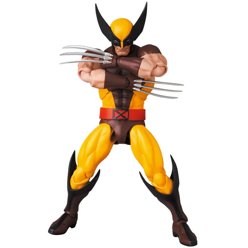 X-Men - Wolverine - Mafex No.138 - Brown Comic Ver. - 2025 Re-release (Medicom Toy)ㅤ – Medicom Toy – ActionFigureBrasil