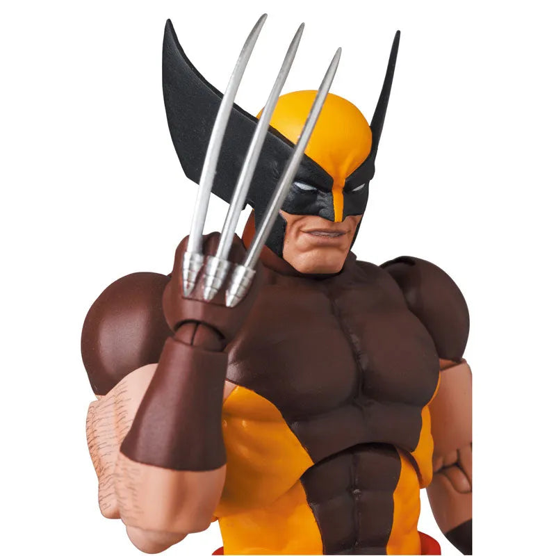 X-Men - Wolverine - Mafex No.138 - Brown Comic Ver. - 2025 Re-release (Medicom Toy)ㅤ – Medicom Toy – ActionFigureBrasil