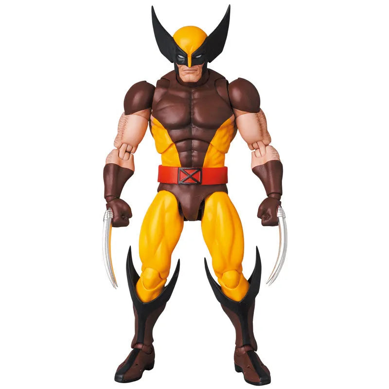 X-Men - Wolverine - Mafex No.138 - Brown Comic Ver. - 2025 Re-release (Medicom Toy)ㅤ – Medicom Toy – ActionFigureBrasil