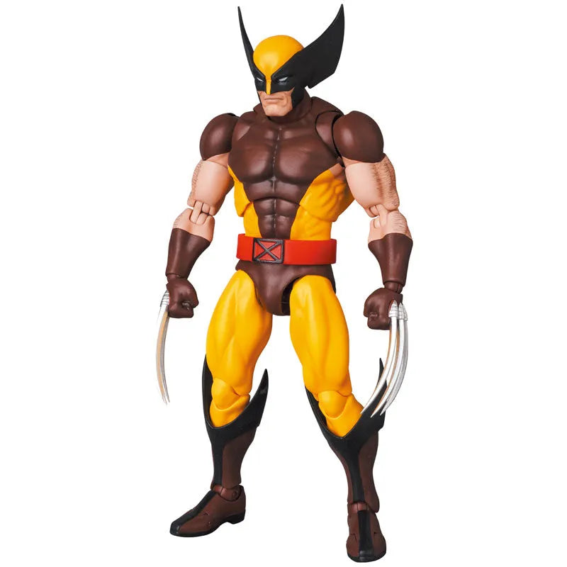X-Men - Wolverine - Mafex No.138 - Brown Comic Ver. - 2025 Re-release (Medicom Toy)ㅤ – Medicom Toy – ActionFigureBrasil