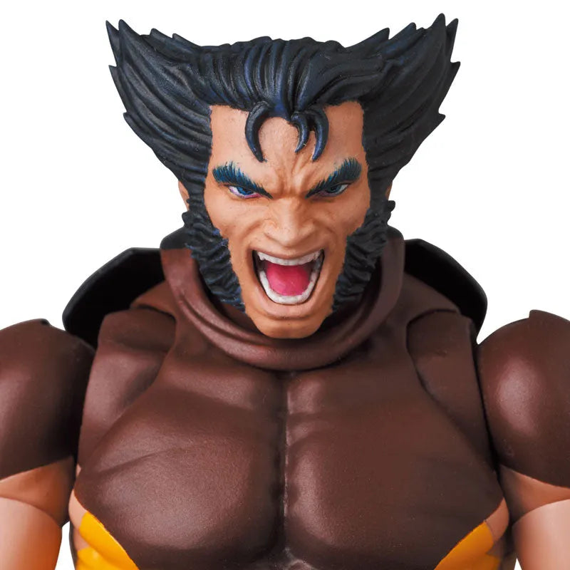 X-Men - Wolverine - Mafex No.138 - Brown Comic Ver. - 2025 Re-release (Medicom Toy)ㅤ – Medicom Toy – ActionFigureBrasil