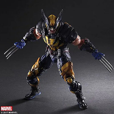 X-Men - Wolverine - Play Arts Kai - Variant Play Arts Kaiㅤ – Square Enix – ActionFigureBrasil — ambientada