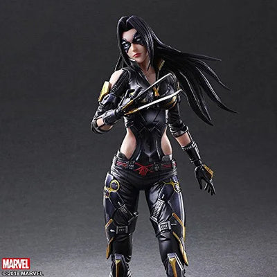 X-Men - X-23 - Play Arts Kai - Variant Play Arts Kai (Square Enix)ㅤ – Square Enix – ActionFigureBrasil — detalhe do produto