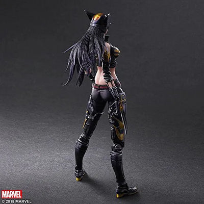 X-Men - X-23 - Play Arts Kai - Variant Play Arts Kai (Square Enix)ㅤ – Square Enix – ActionFigureBrasil — com base expositora