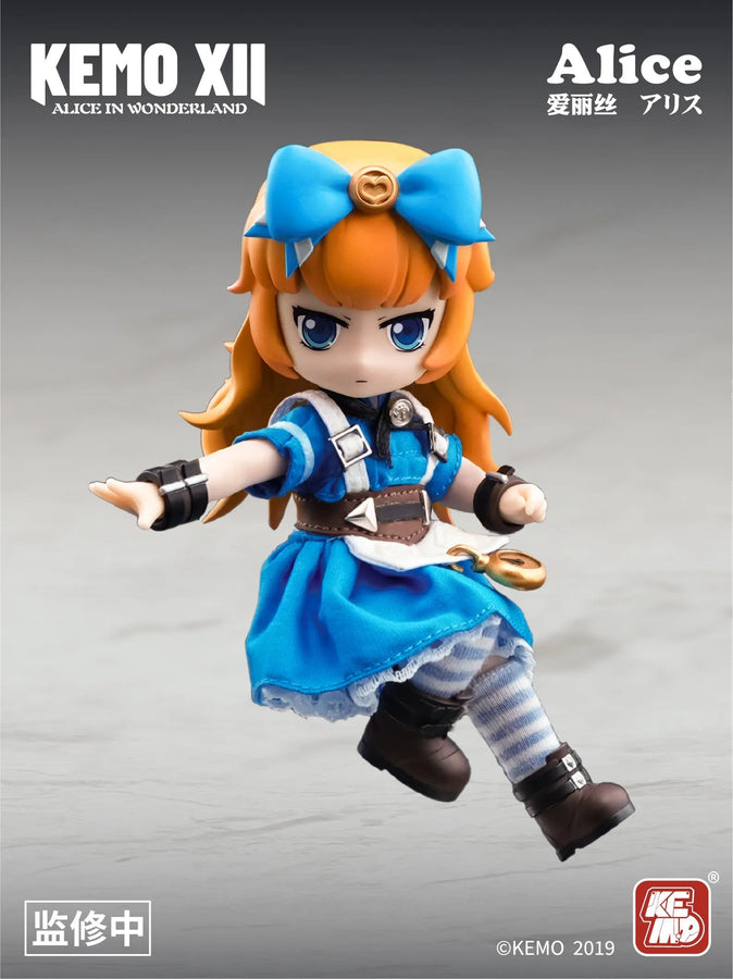 XII DOLL - Alice in Wonderland - Alice (KEMO)ㅤ – KEMO – ActionFigureBrasil
