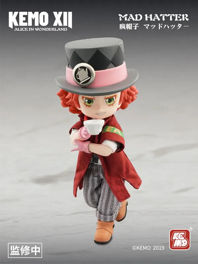 XII DOLL - Alice in Wonderland - Mad Hatter (KEMO)ㅤ – KEMO – ActionFigureBrasil — close