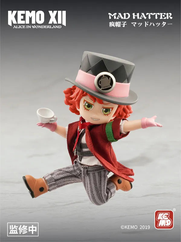 XII DOLL - Alice in Wonderland - Mad Hatter (KEMO)ㅤ – KEMO – ActionFigureBrasil