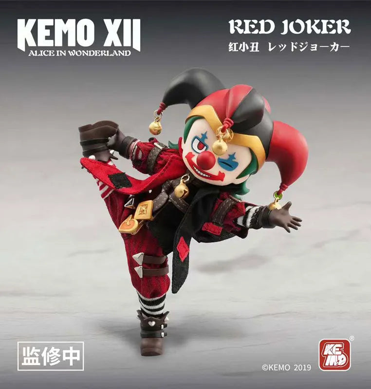 XII DOLL - Alice in Wonderland - Red Joker (KEMO)ㅤ – KEMO – ActionFigureBrasil
