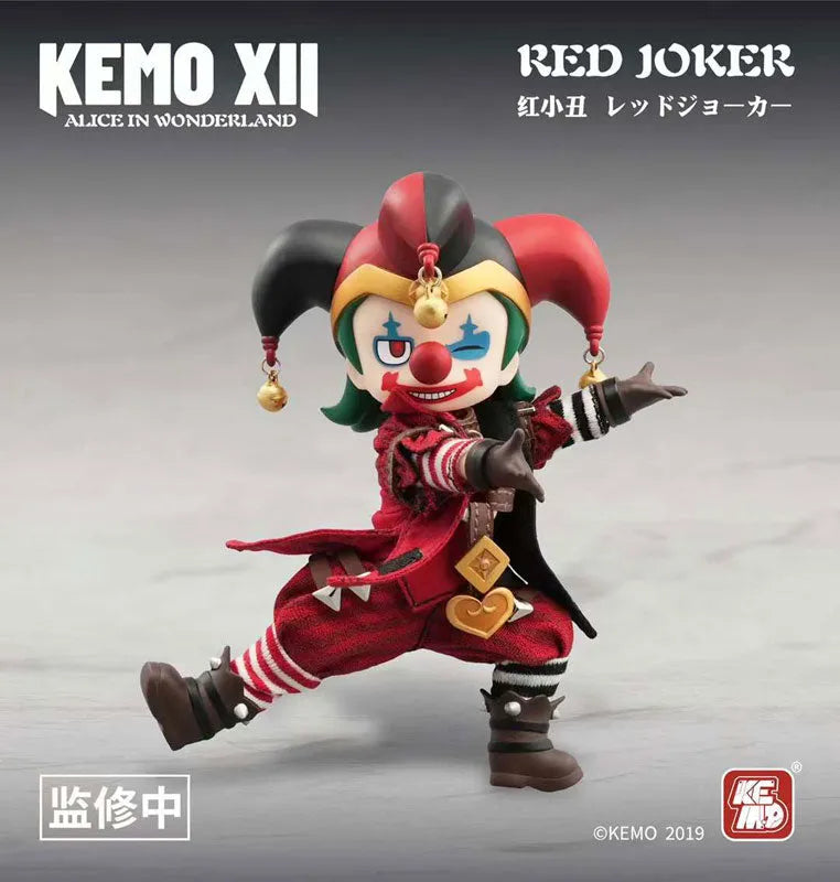 XII DOLL - Alice in Wonderland - Red Joker (KEMO)ㅤ – KEMO – ActionFigureBrasil