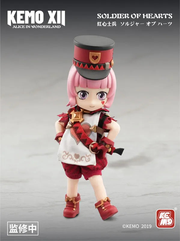 XII DOLL - Alice in Wonderland - Soldier of Hearts (KEMO)ㅤ – KEMO – ActionFigureBrasil