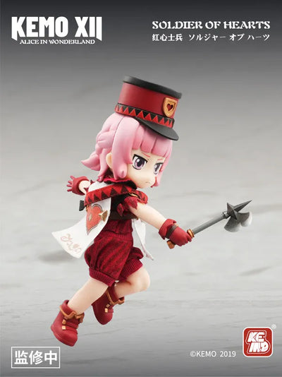 XII DOLL - Alice in Wonderland - Soldier of Hearts (KEMO)ㅤ – KEMO – ActionFigureBrasil — detalhe do produto