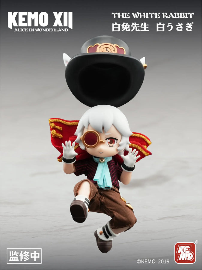 XII DOLL - Alice in Wonderland - White Rabbit (KEMO)ㅤ – KEMO – ActionFigureBrasil