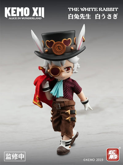 XII DOLL - Alice in Wonderland - White Rabbit (KEMO)ㅤ – KEMO – ActionFigureBrasil — embalagem