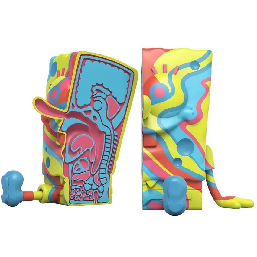 XXPOSED SpongeBob SquarePants (Rainbow Swirl Edition) – Mighty Jaxx – ActionFigure Brasil