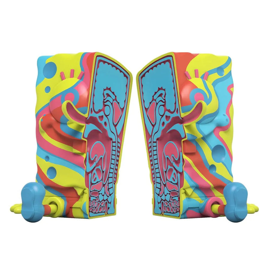 XXPOSED SpongeBob SquarePants (Rainbow Swirl Edition) – Mighty Jaxx – ActionFigure Brasil
