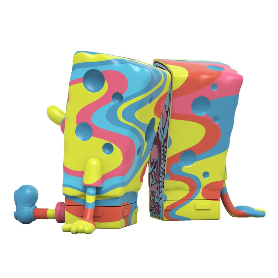 XXPOSED SpongeBob SquarePants (Rainbow Swirl Edition) – Mighty Jaxx – ActionFigure Brasil