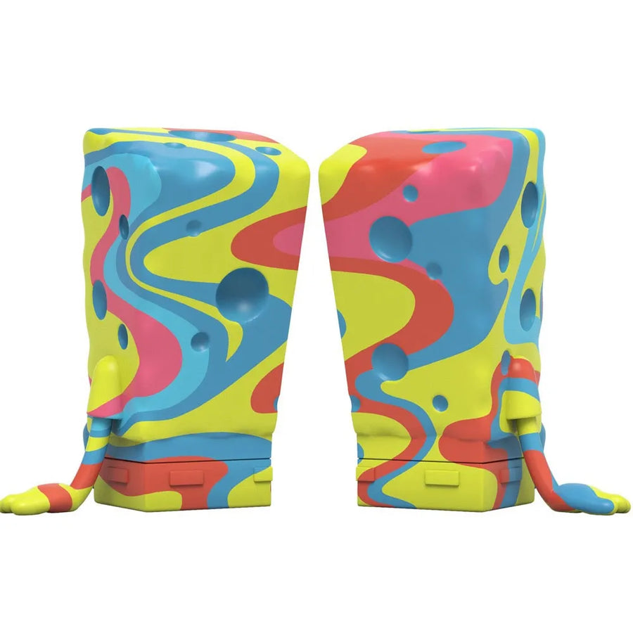 XXPOSED SpongeBob SquarePants (Rainbow Swirl Edition) – Mighty Jaxx – ActionFigure Brasil