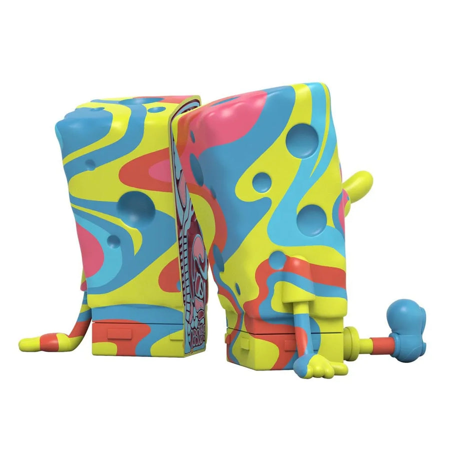 XXPOSED SpongeBob SquarePants (Rainbow Swirl Edition) – Mighty Jaxx – ActionFigure Brasil