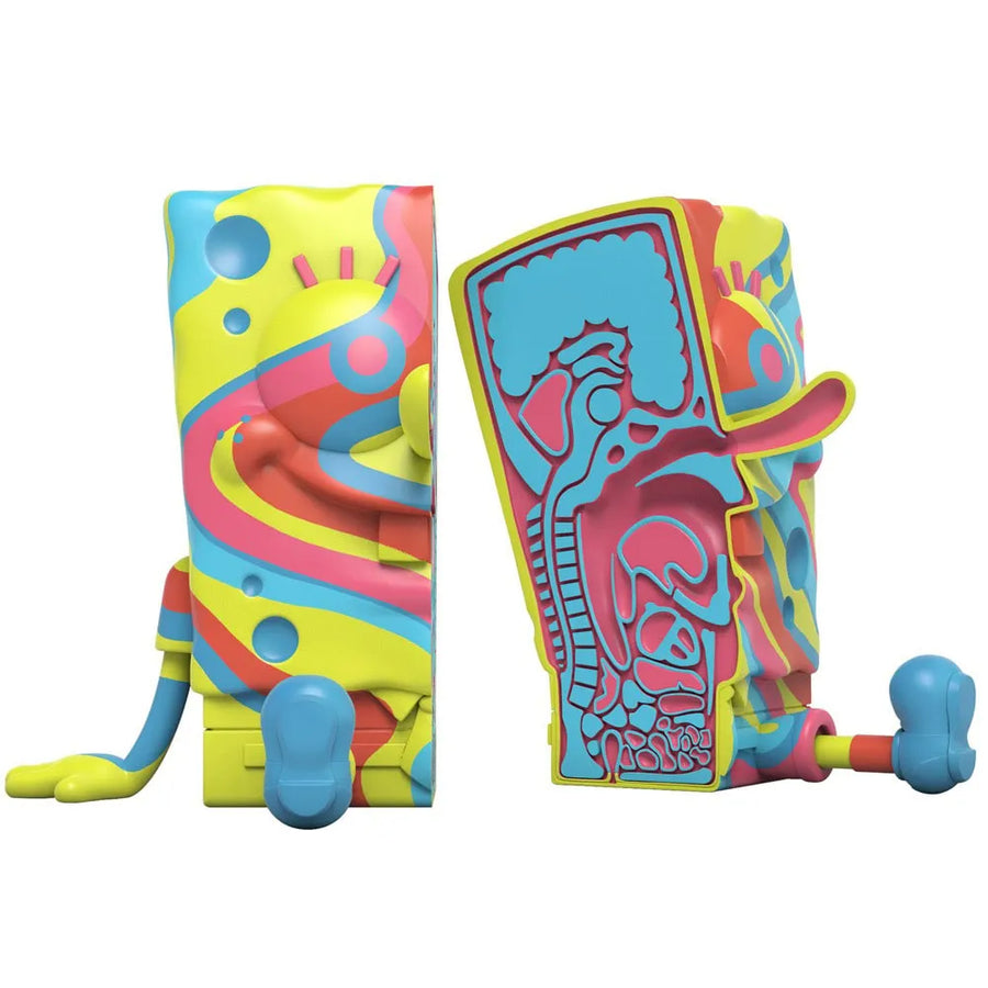 XXPOSED SpongeBob SquarePants (Rainbow Swirl Edition) – Mighty Jaxx – ActionFigure Brasil
