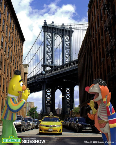 XXRAY Plus: Bert & Ernie – Mighty Jaxx – ActionFigure Brasil — ângulo diferente