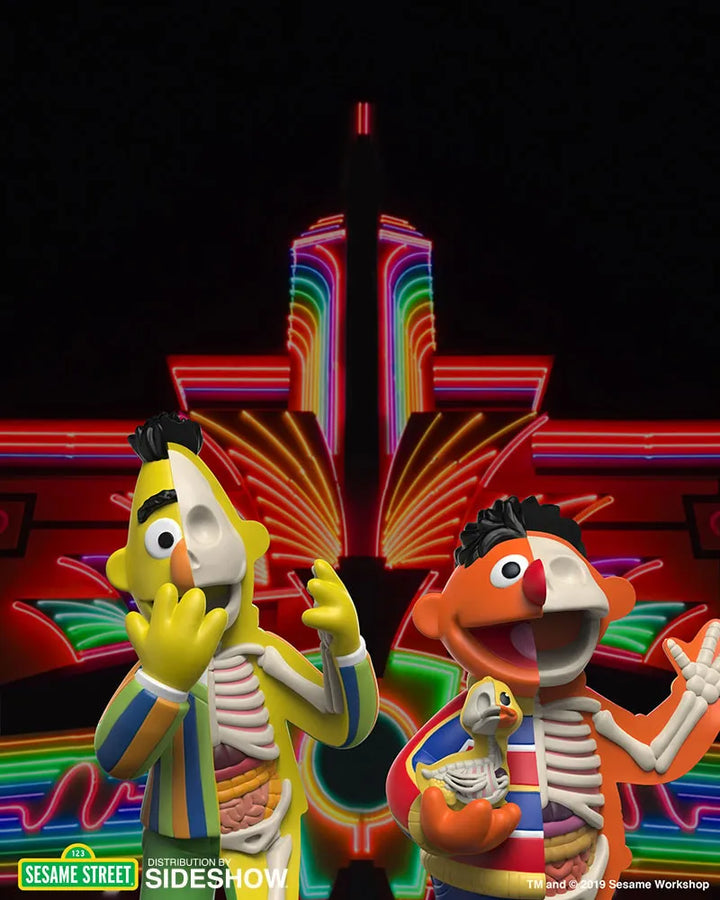 XXRAY Plus: Bert & Ernie – Mighty Jaxx – ActionFigure Brasil