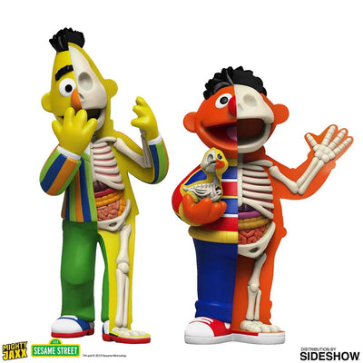 XXRAY Plus: Bert & Ernie – Mighty Jaxx – ActionFigure Brasil — embalagem
