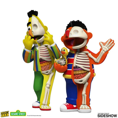 XXRAY Plus: Bert & Ernie – Mighty Jaxx – ActionFigure Brasil — acessórios