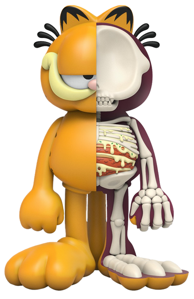 XXRAY Plus: Garfield – Mighty Jaxx – ActionFigure Brasil