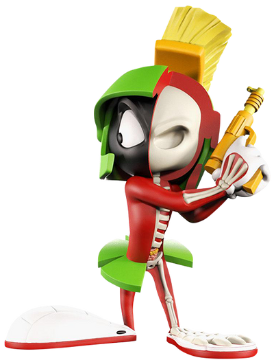 XXRAY Plus: Marvin the Martian - LIMITED EDITION – Mighty Jaxx – ActionFigure Brasil — acessórios