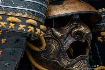 Yasuke Helmet - LIMITED EDITION: 2000 – PureArts – ActionFigure Brasil — ambientada