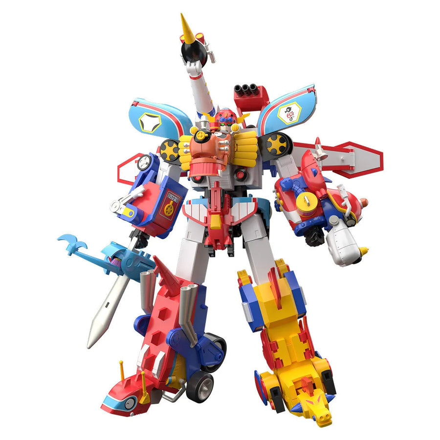 Yatterman - Bandai Shokugan - Candy Toy - SMP - Tatsunoko Pro 60th Anniversary Tatsunoko Gattai Time Bokan Robo (Bandai) [Shop Exclusive]ㅤ – Bandai – ActionFigureBrasil