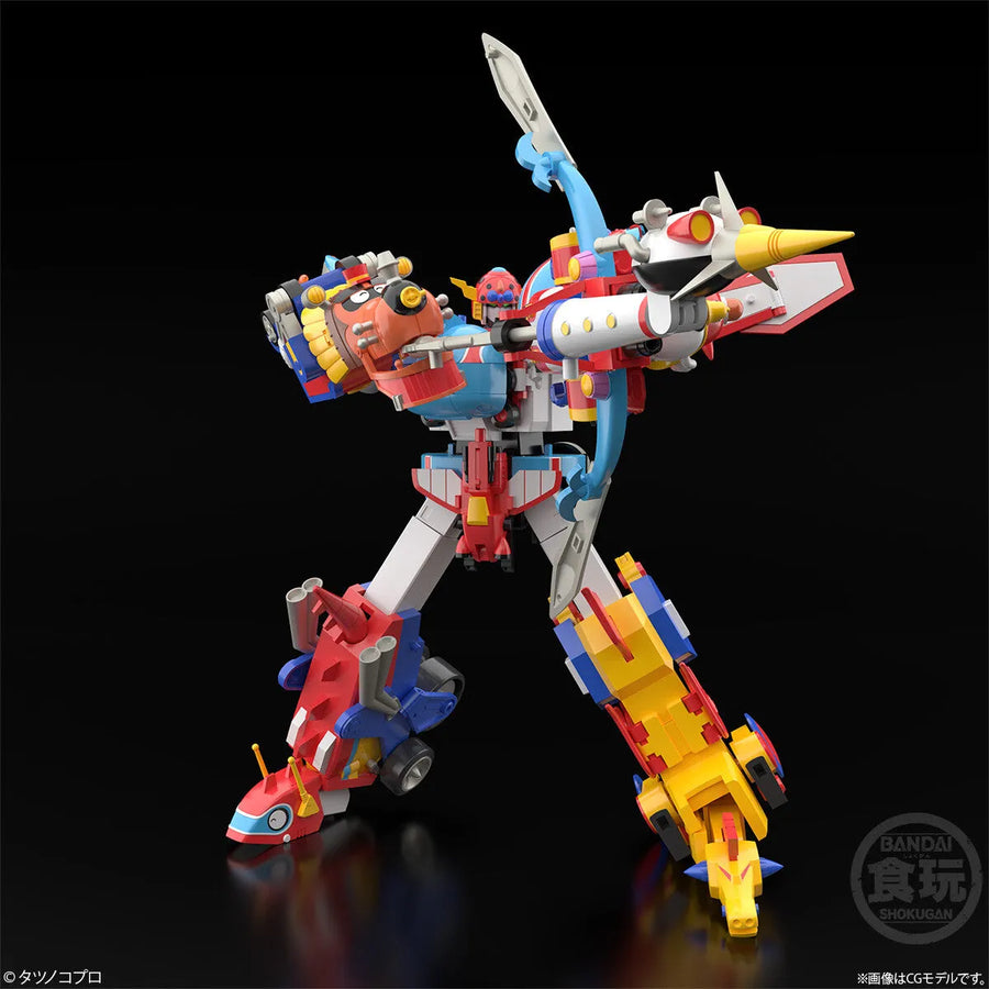 Yatterman - Bandai Shokugan - Candy Toy - SMP - Tatsunoko Pro 60th Anniversary Tatsunoko Gattai Time Bokan Robo (Bandai) [Shop Exclusive]ㅤ – Bandai – ActionFigureBrasil