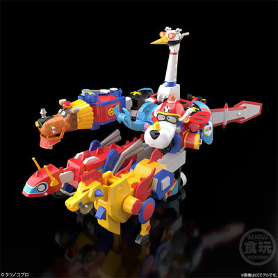 Yatterman - Bandai Shokugan - Candy Toy - SMP - Tatsunoko Pro 60th Anniversary Tatsunoko Gattai Time Bokan Robo (Bandai) [Shop Exclusive]ㅤ – Bandai – ActionFigureBrasil — embalagem