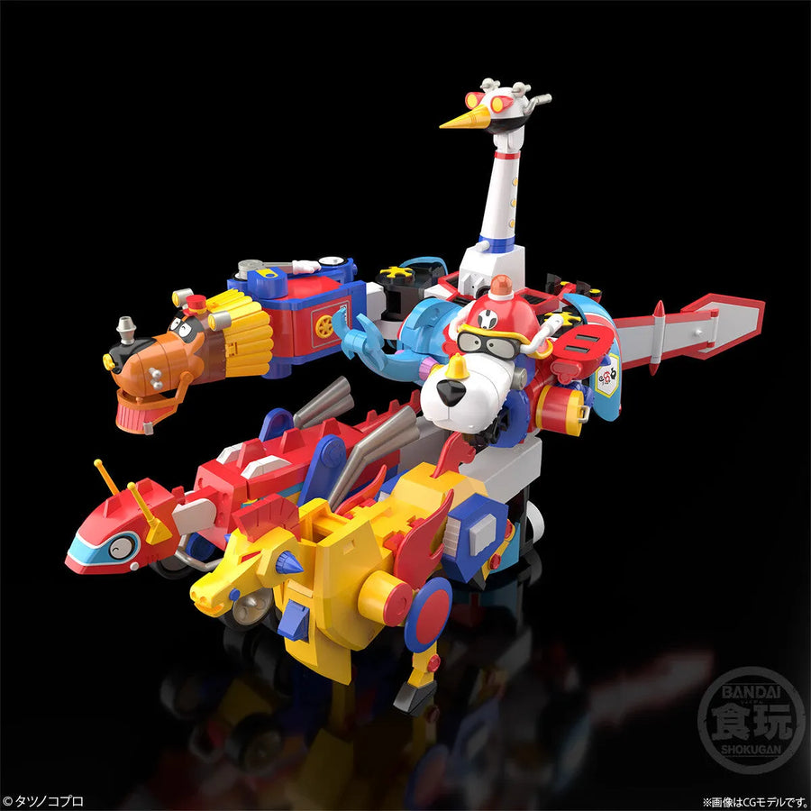 Yatterman - Bandai Shokugan - Candy Toy - SMP - Tatsunoko Pro 60th Anniversary Tatsunoko Gattai Time Bokan Robo (Bandai) [Shop Exclusive]ㅤ – Bandai – ActionFigureBrasil